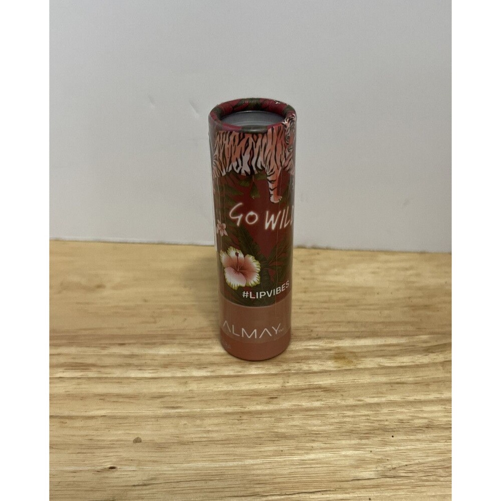 ALMAY Lip Vibes Matte Cream Lipstick with Vitamin E Oil - 120 Go Wild - 0.14oz.